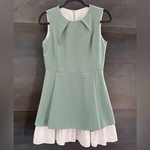 Pastel Green Mini Dress